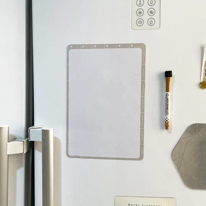 برنامه ریز پلنر یخچالی وایت برد عرشدیس مدل برف اندازه 18 در 26 به همراه ماژیک - تصویر 3