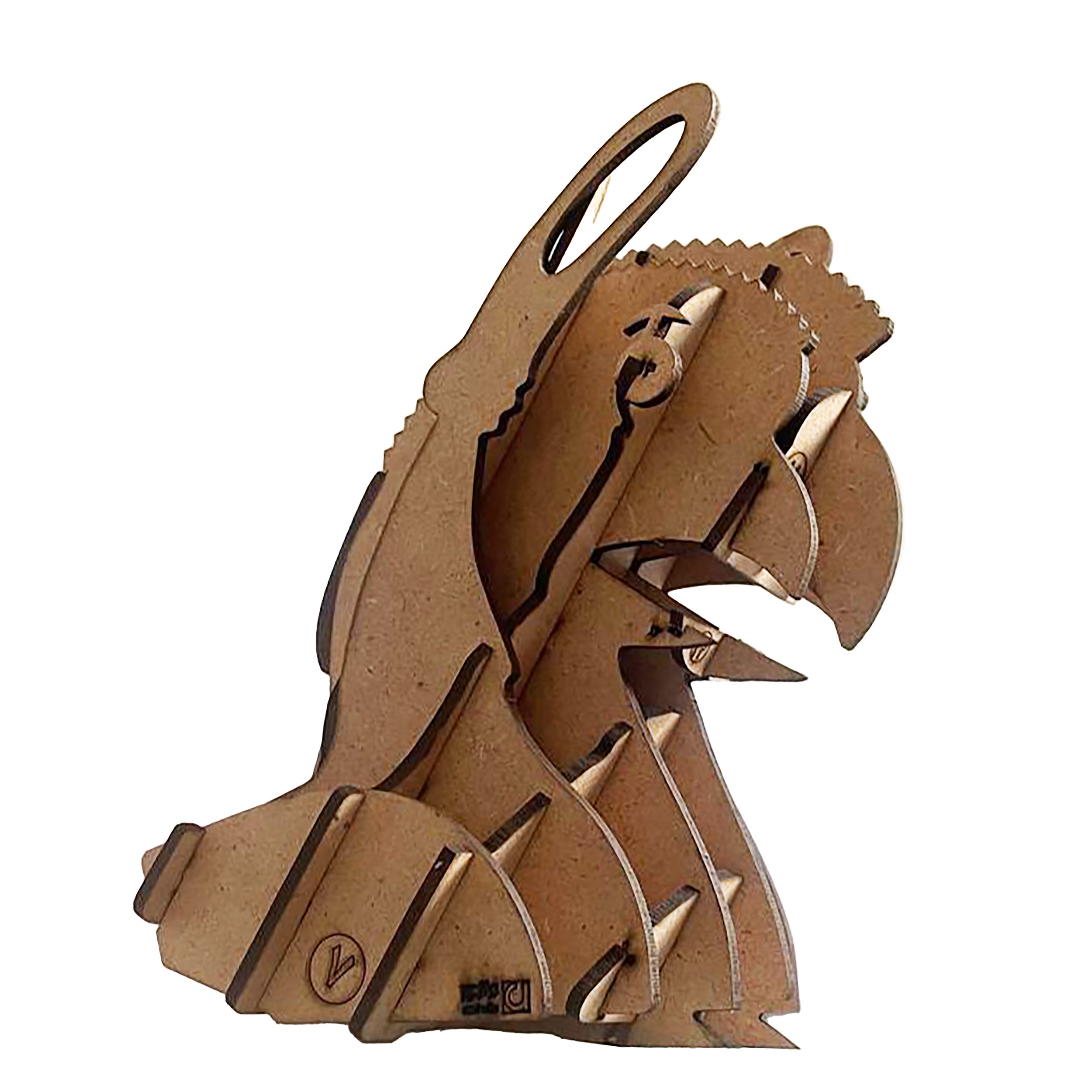 پازل سه بعدی ساختنی 16 تکه عرشدیس مدل شیردال هما - تصویر 2