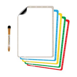 برنامه ریز پلنر یخچالی وایت برد عرشدیس مدل برف اندازه 18 در 26 به همراه ماژیک