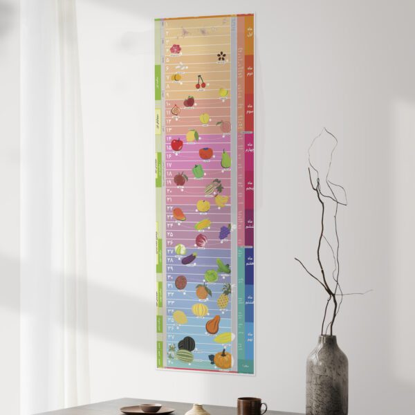 تقویم پلنر بارداری دیواری وایت بردی عرش دیس